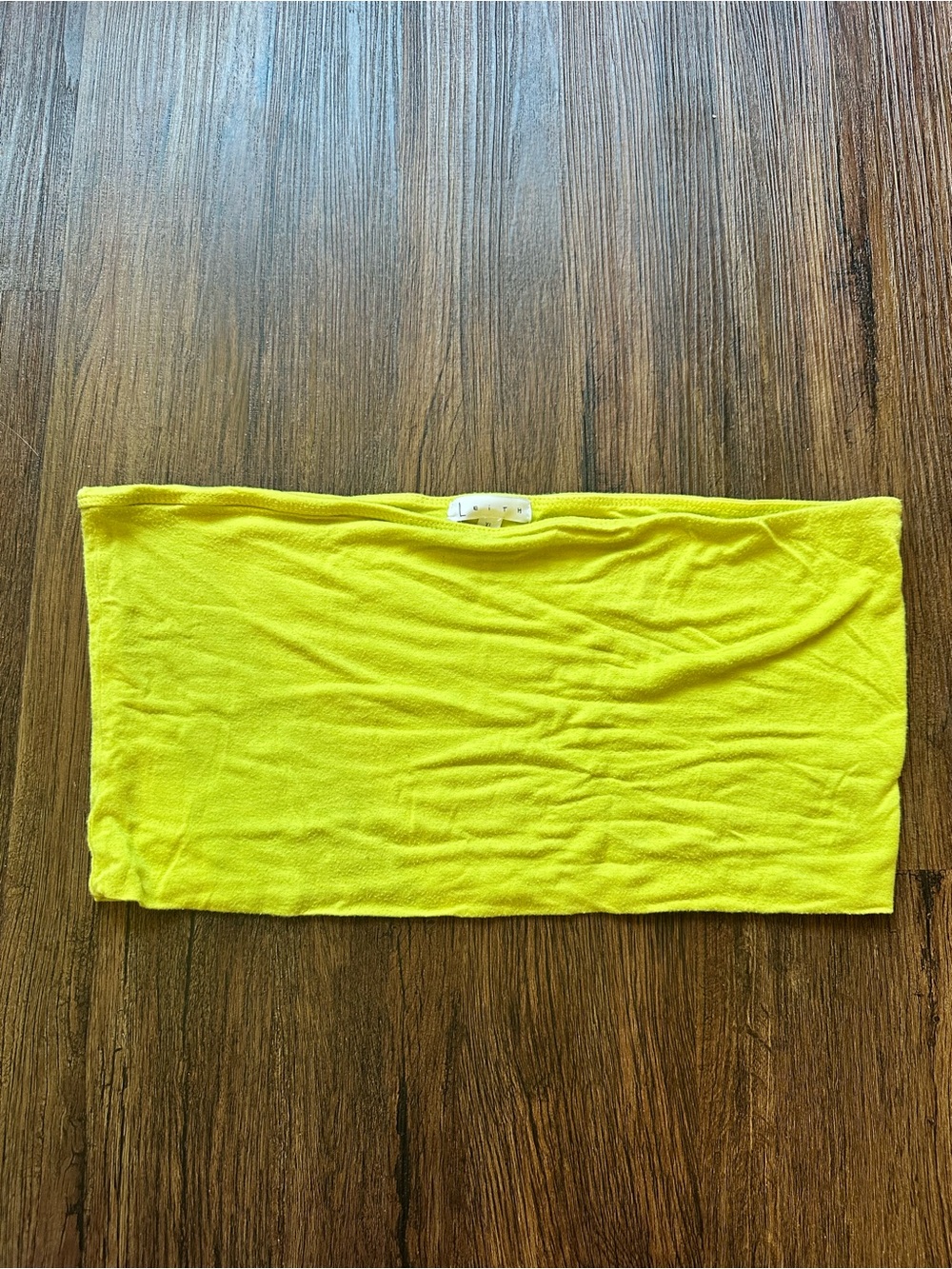 XL Leith Crop Tube Top - Nordstrom lime yellow